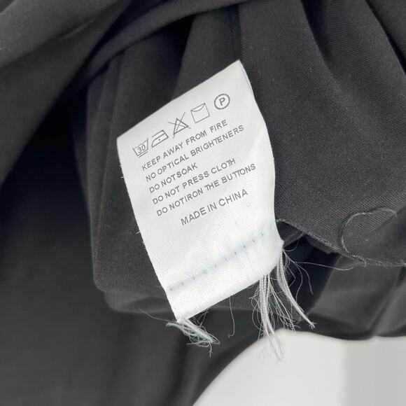 A VINTAGE FIT | Hooded Cut Out Dress in Black Mini Gothic Backless S - Picture 12 of 15